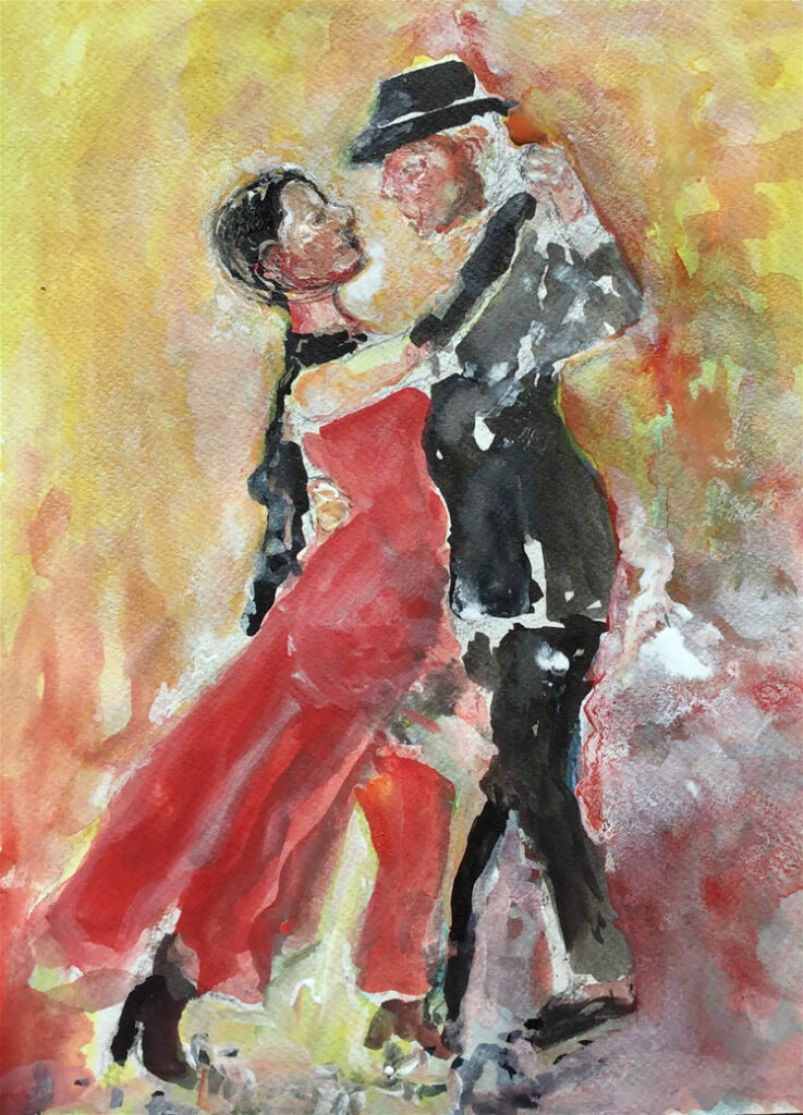 "Tango" - Kunst af Mette Munch