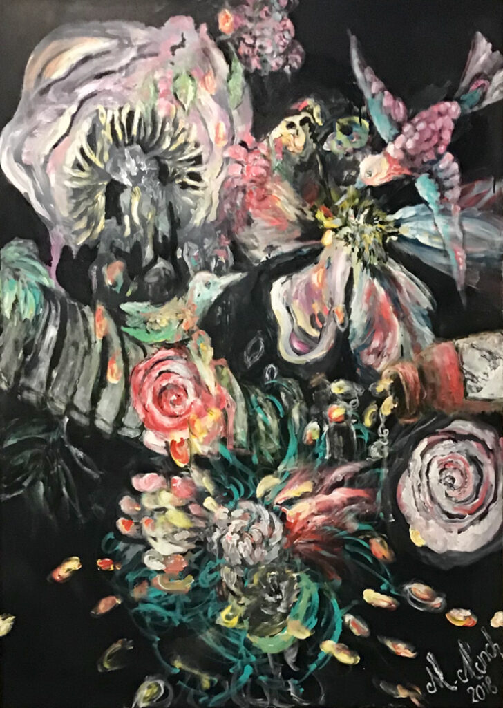 "Kærlighedens toner" - Kunst af Mette Munch